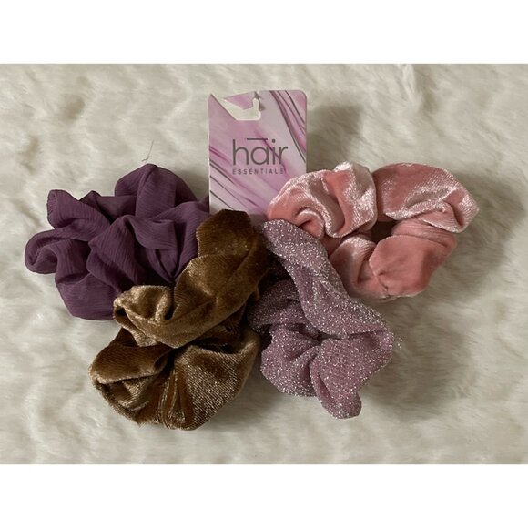 NEW 34 Pieces Hair Accessories Headwraps Scrunchies Side Combs Claw Clip Combs - Picture 5 of 8